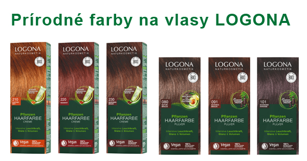 prirodne farby na vlasy LOGONA